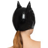Black Level Masque Chat en Vinyle Cat Mask Noir